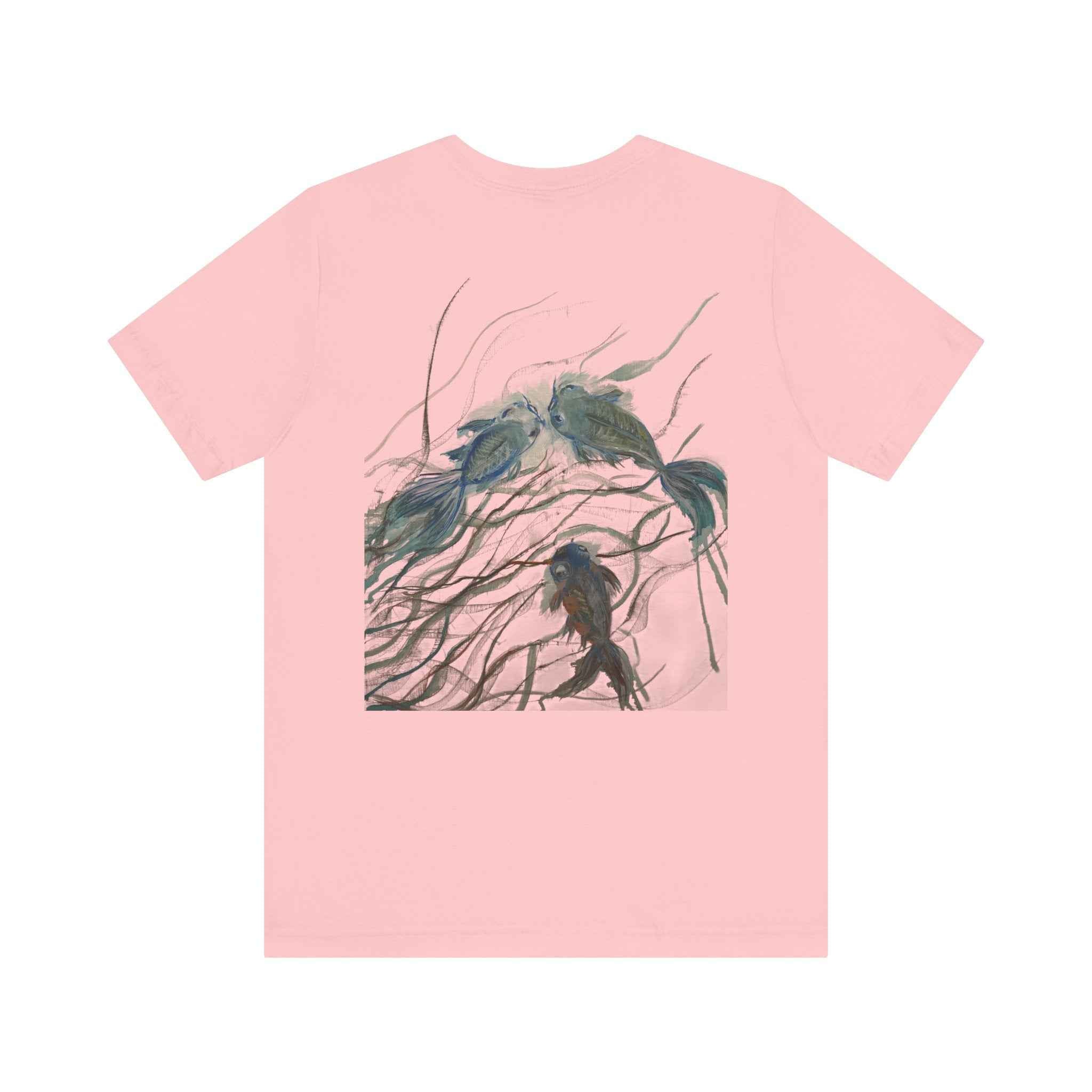 Koi Pond Tee — Artistic Watercolor Fish Graphic T-Shirt — NL