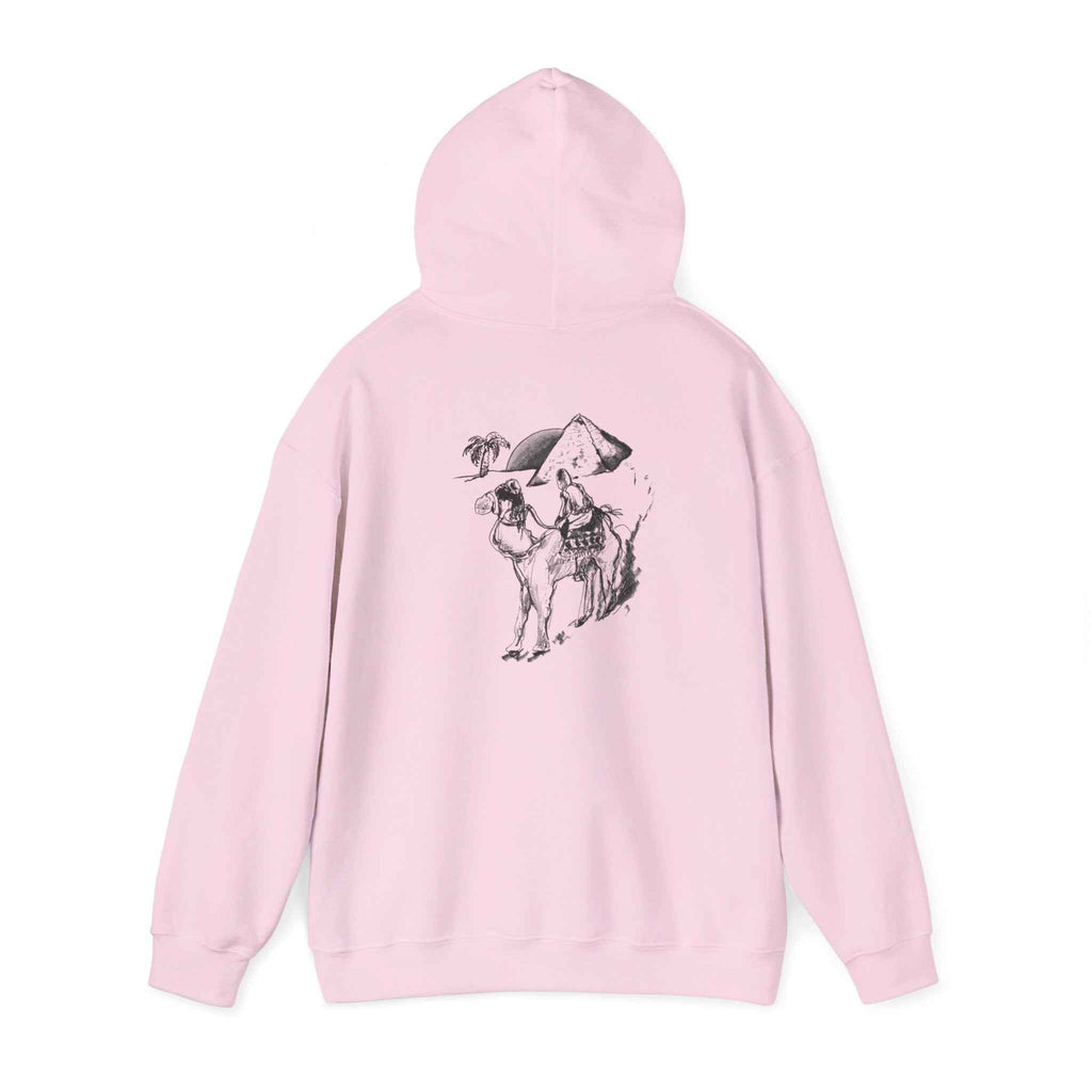 Camel Sketch Hoodie — Eastern Graphic Pullover