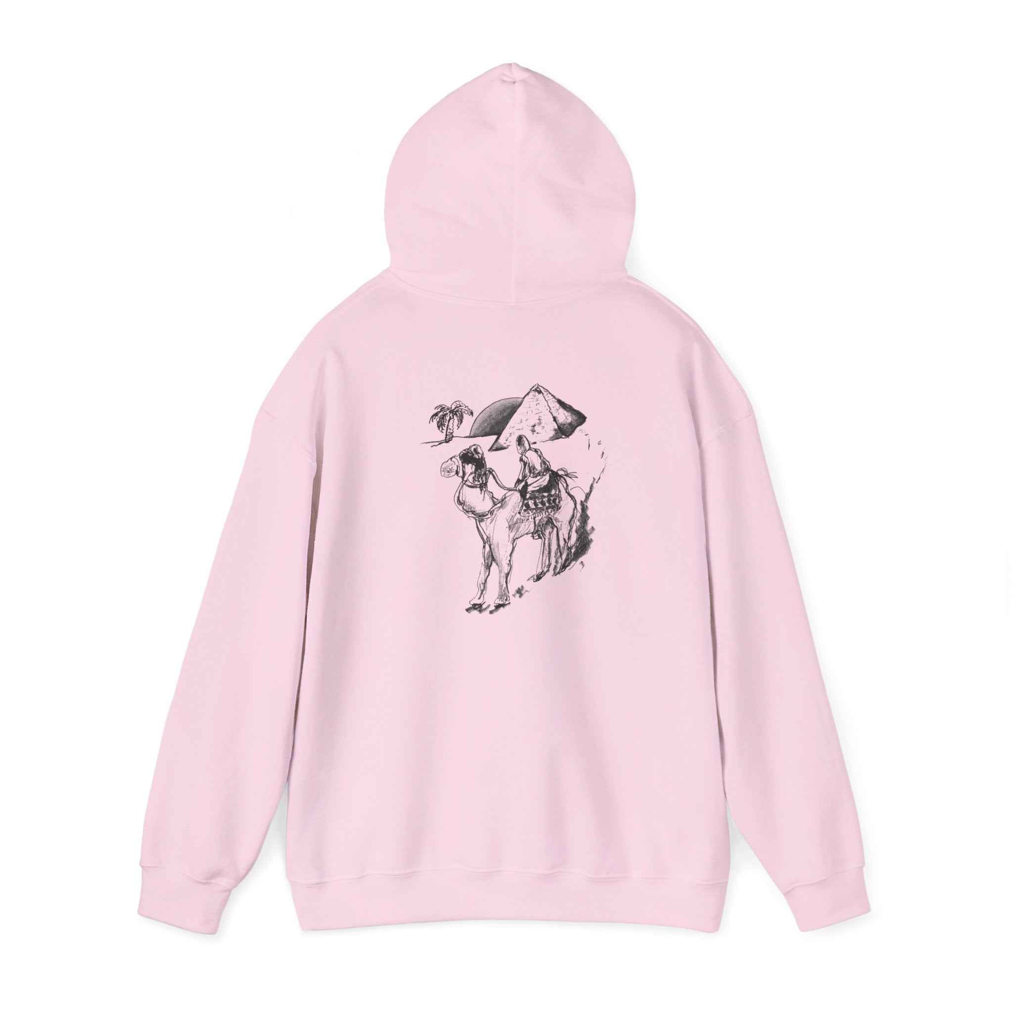 Camel Sketch Hoodie — Eastern Graphic Pullover