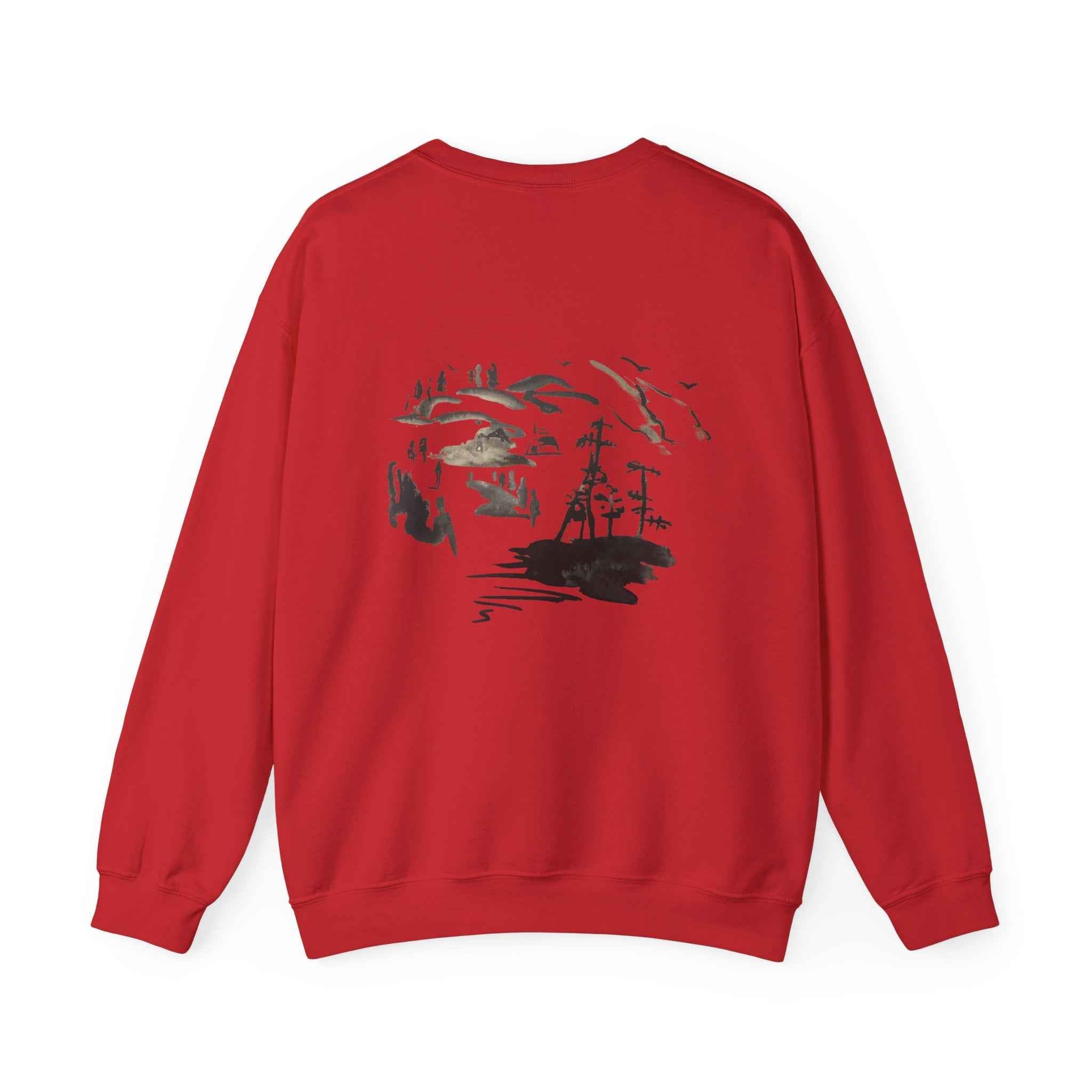 Nature Ink Crewneck Sweatshirt — Minimal NL Logo