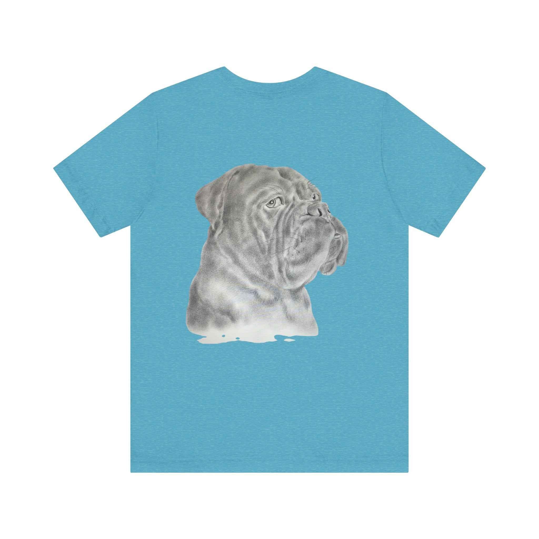 Bonzo Portrait Tee — Realistic Dog Art Graphic T-Shirt