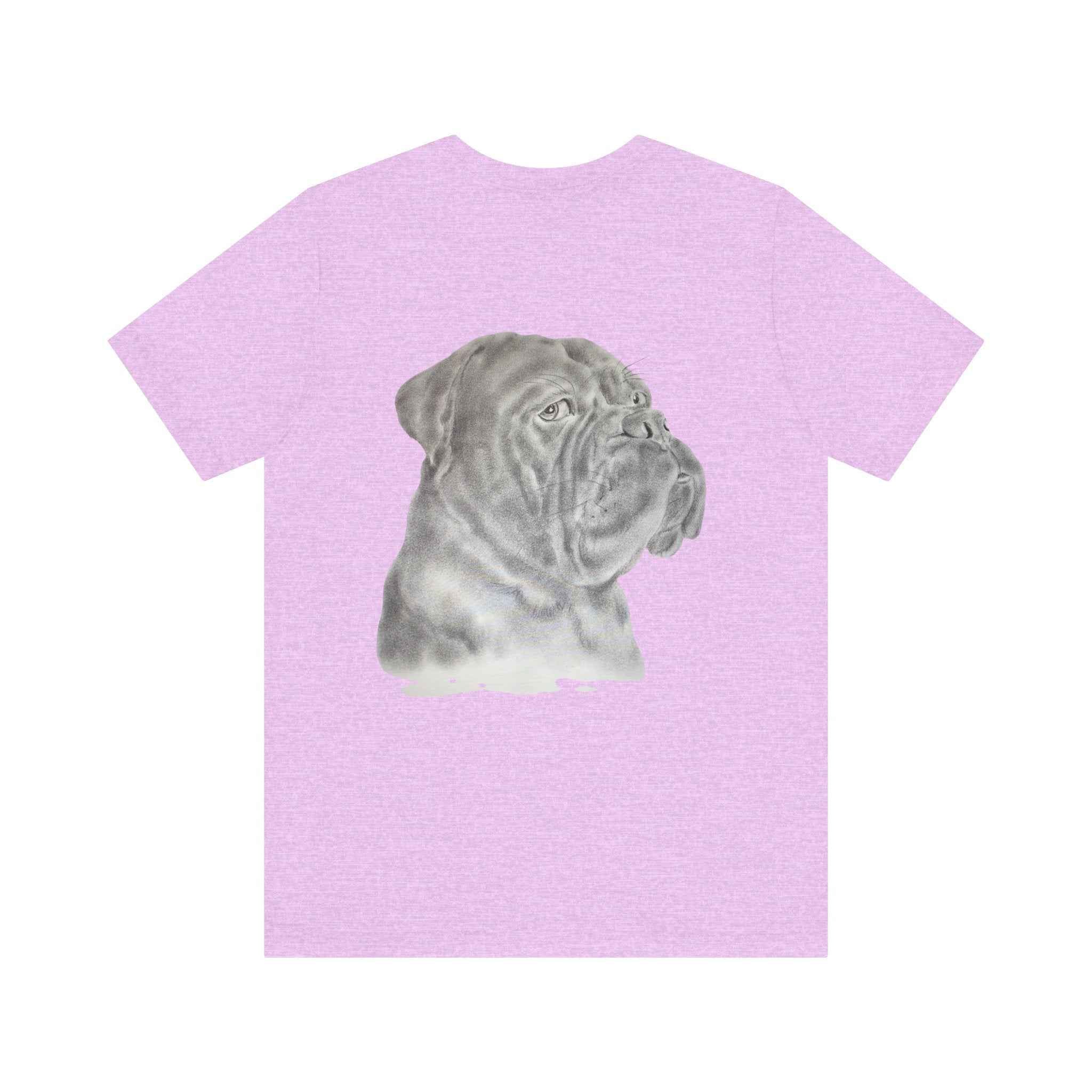 Bonzo Portrait Tee — Realistic Dog Art Graphic T-Shirt