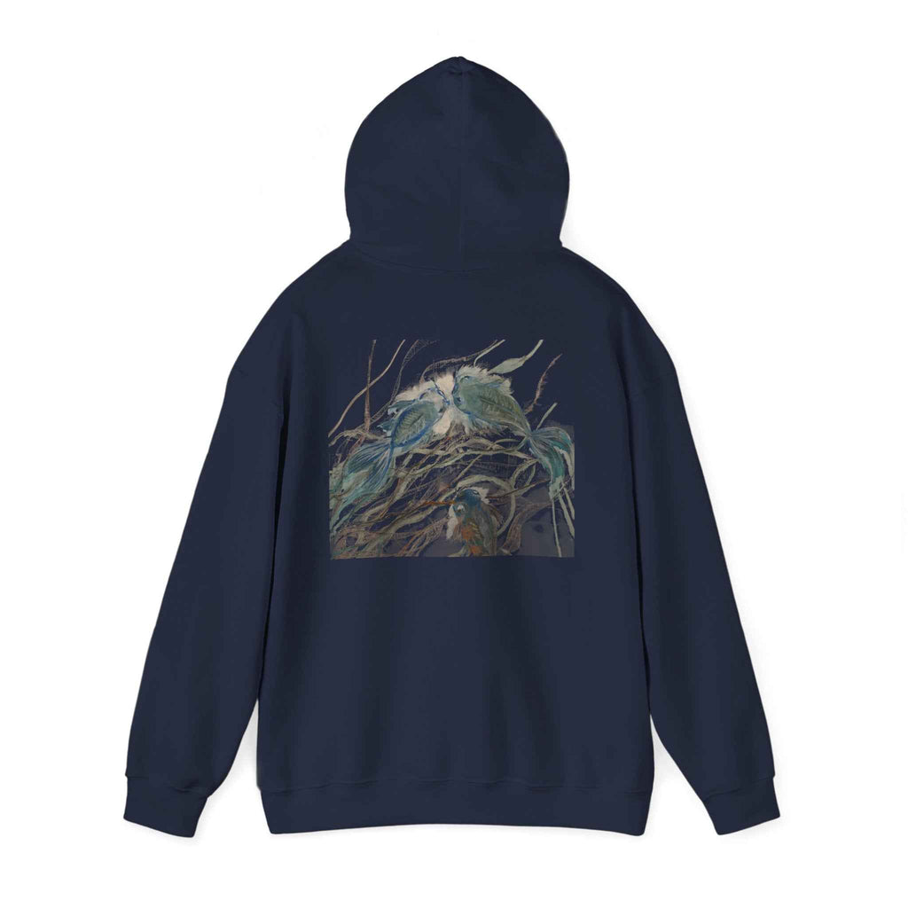 Koi Fish Swimming - Hoodie