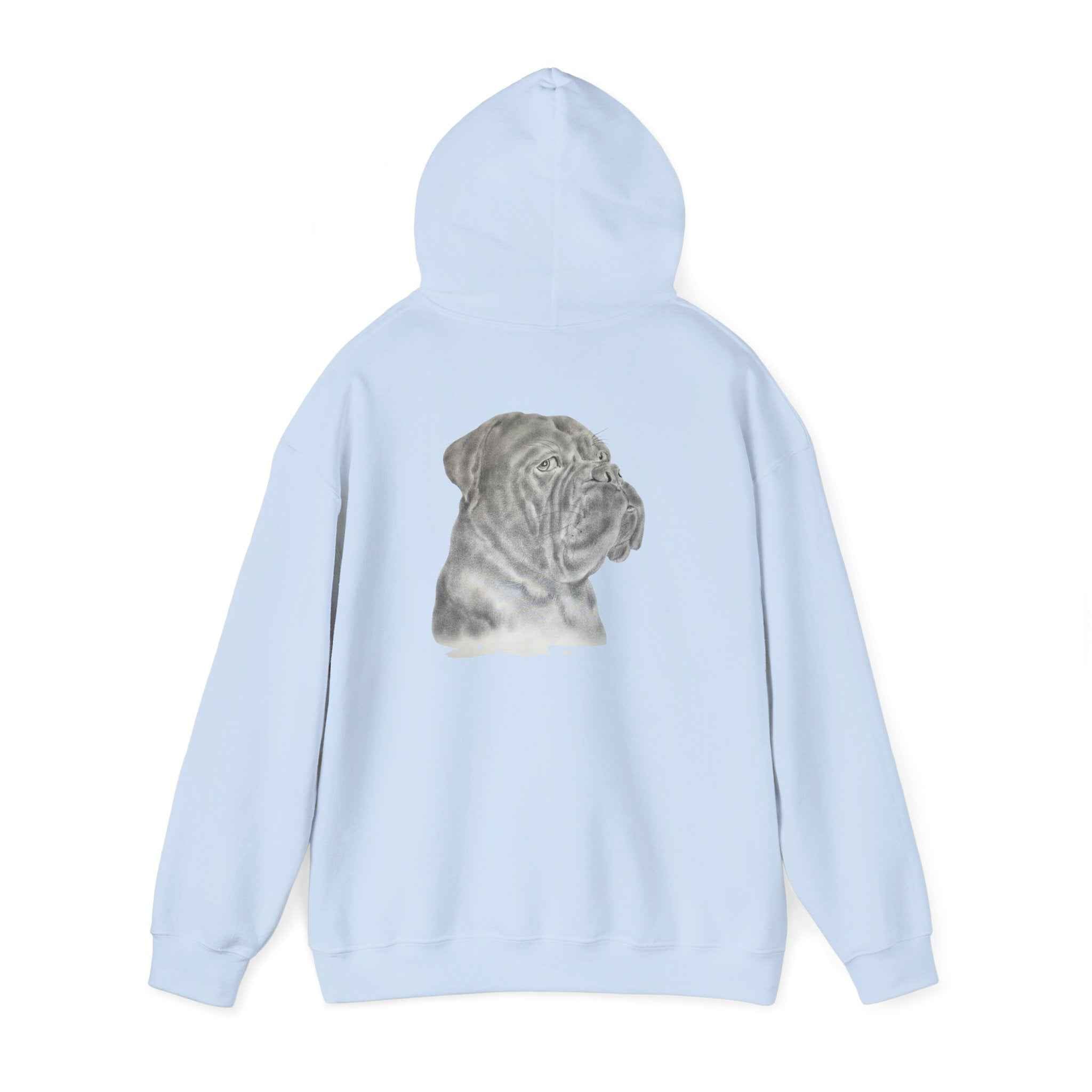 Bonzo Portrait Hoodie – Soft Realistic Dog Art Pullover