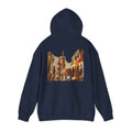 Graphic Hoodie — Vintage Egyptian Street Print — NL