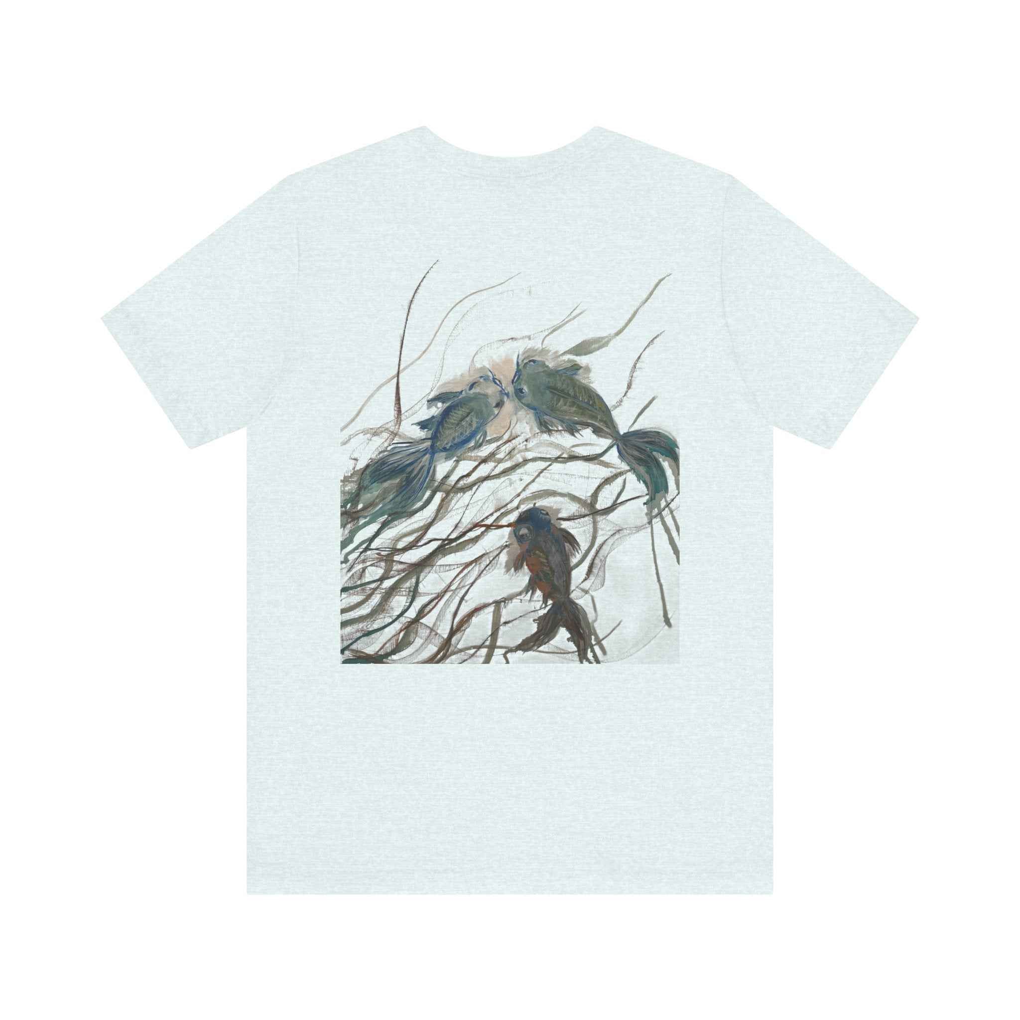 Koi Pond Tee — Artistic Watercolor Fish Graphic T-Shirt — NL
