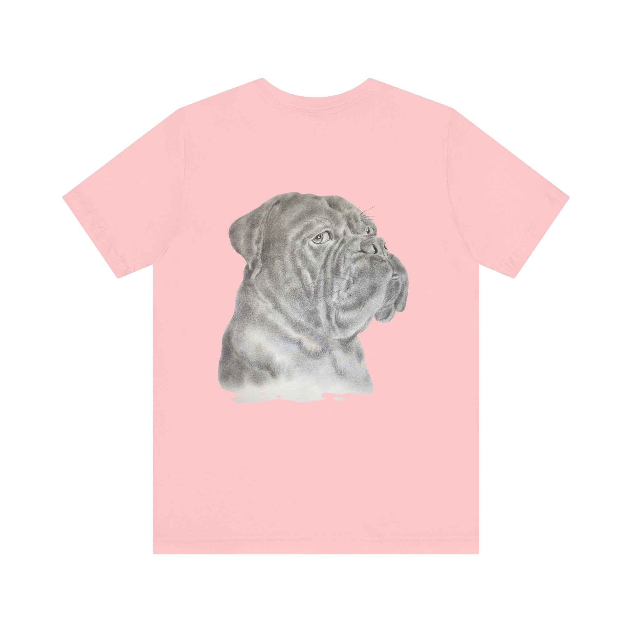 Bonzo Portrait Tee — Realistic Dog Art Graphic T-Shirt
