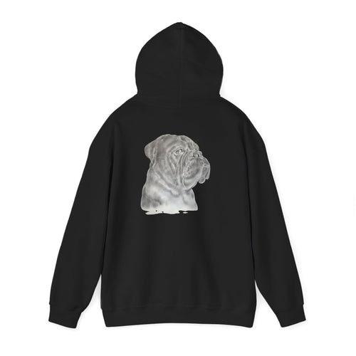 Bonzo Portrait Hoodie – Weicher Pullover mit realistischem Hundemotiv