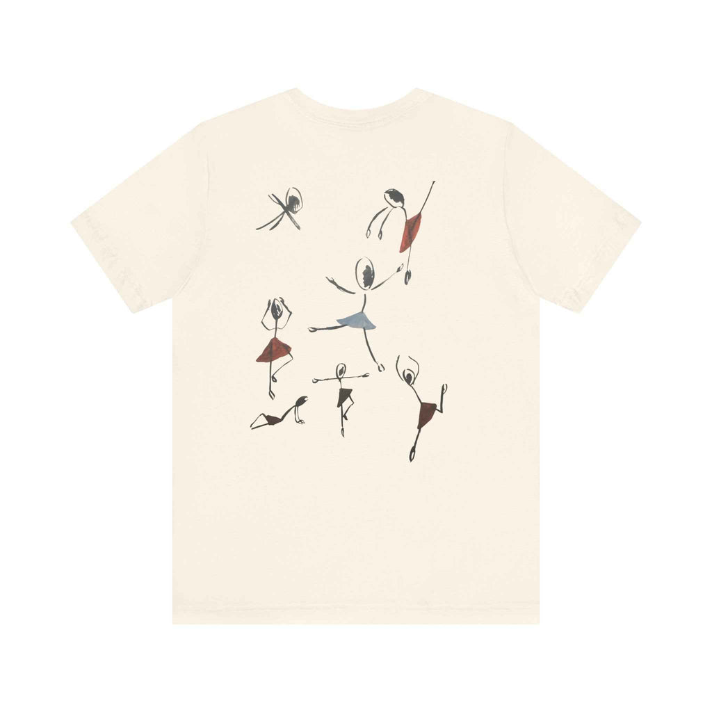 Dancer Sketch Tee — Minimal Ballet Silhouettes Graphic T-Shirt