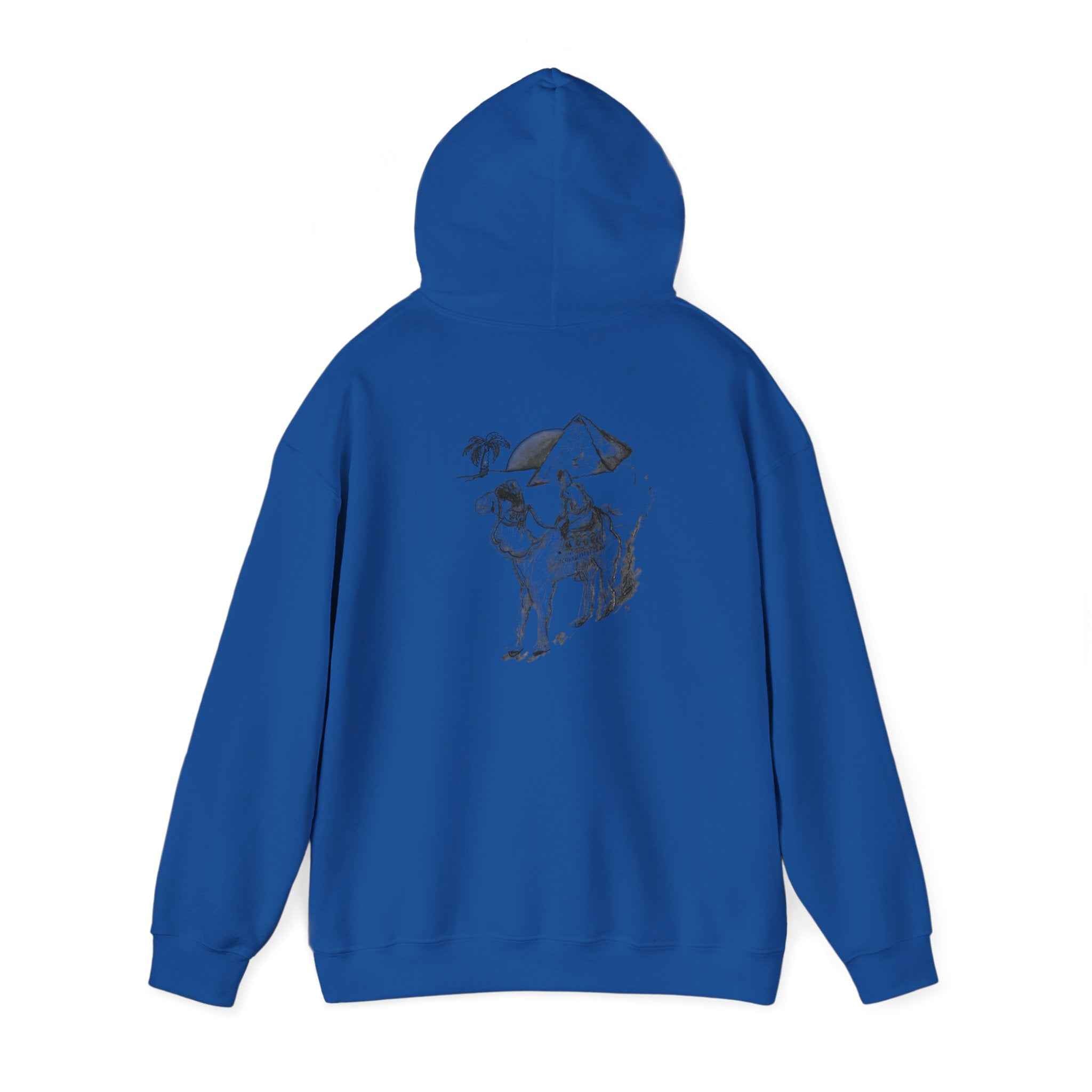 Camel Sketch Hoodie — Eastern Graphic Pullover