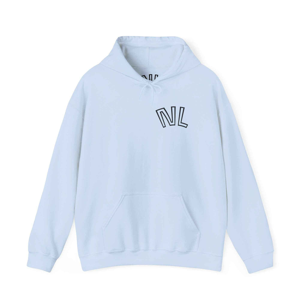Graphic Hoodie — Vintage Egyptian Street Print — NL