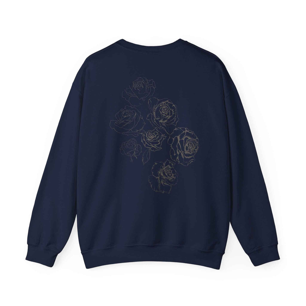 Rose Sketch Crewneck Sweatshirt — NL