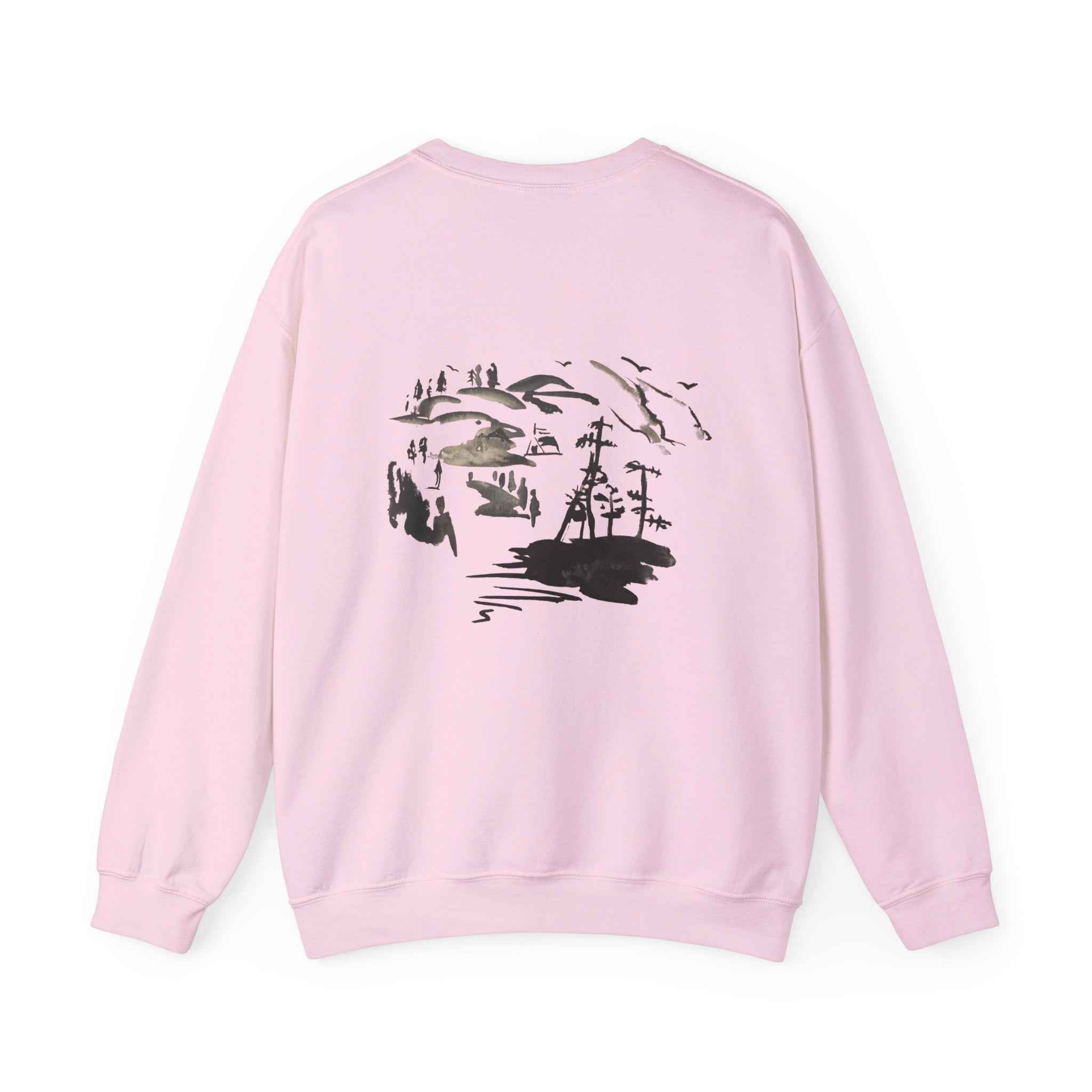 Nature Ink Crewneck Sweatshirt — Minimal NL Logo