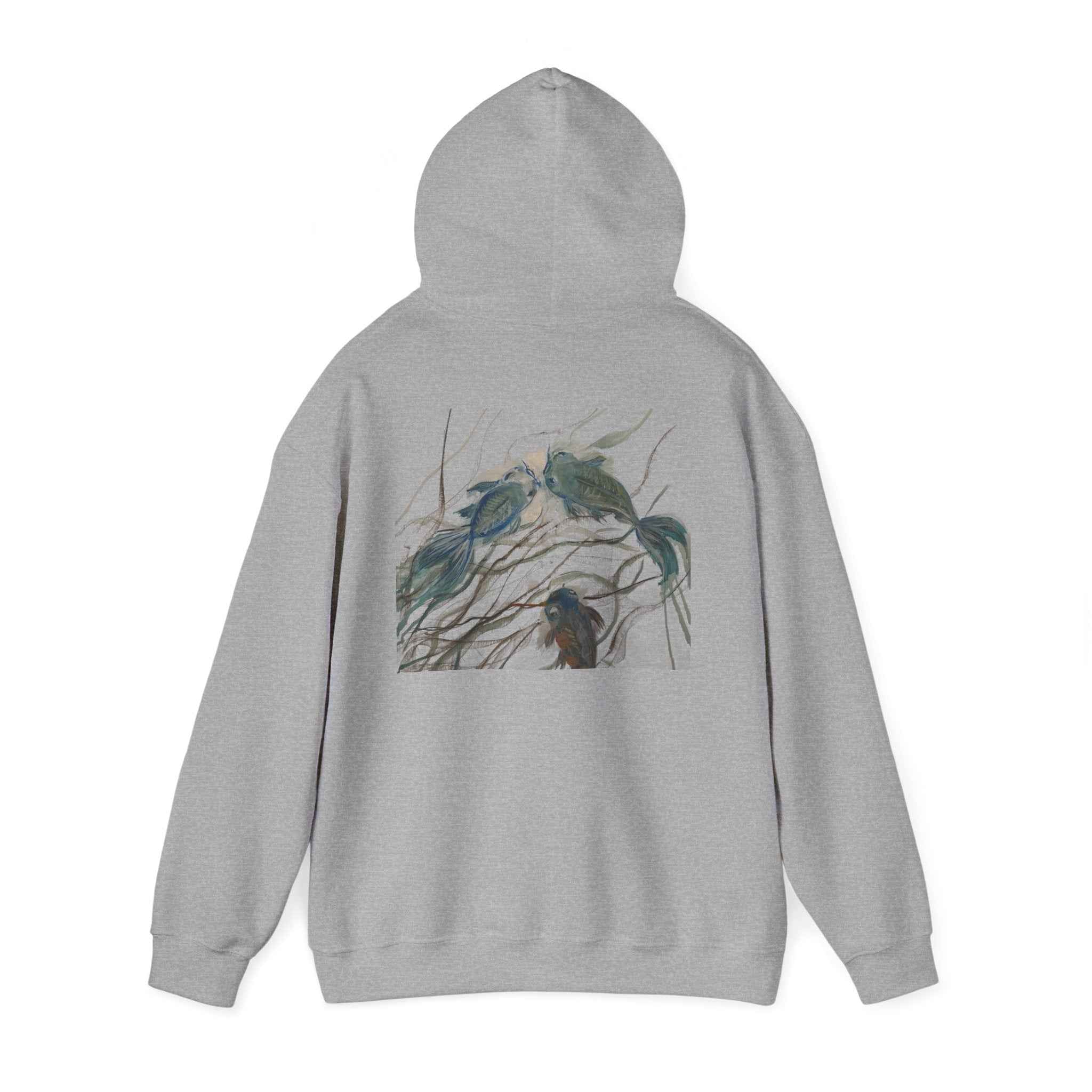 Koi Fish Swimming - Hoodie
