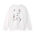 Ballet Dancers Crewneck Sweatshirt — Minimal Sketch Dance Graphic