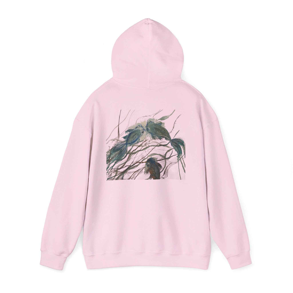 Koi Fish Swimming - Hoodie