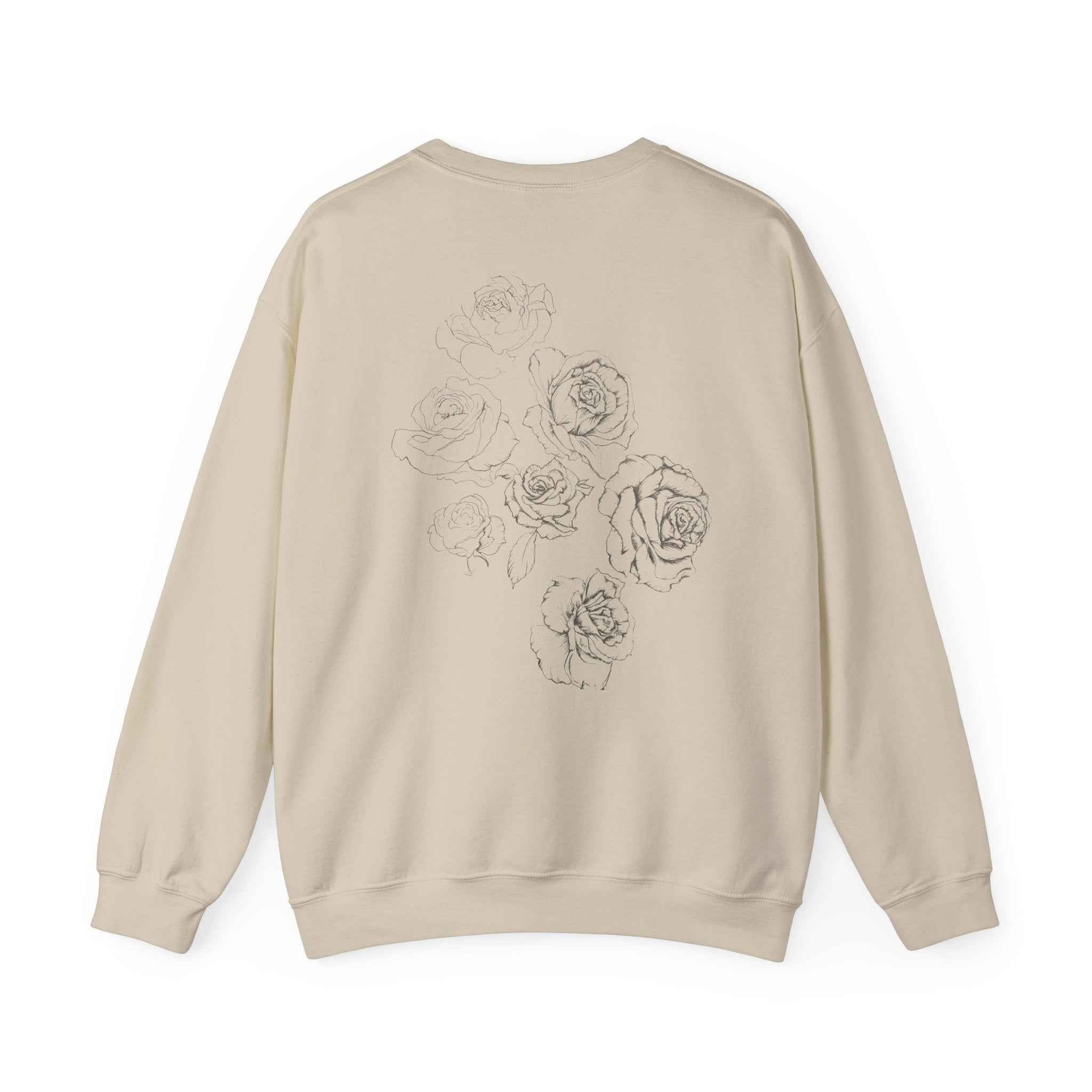 Rose Sketch Crewneck Sweatshirt — NL