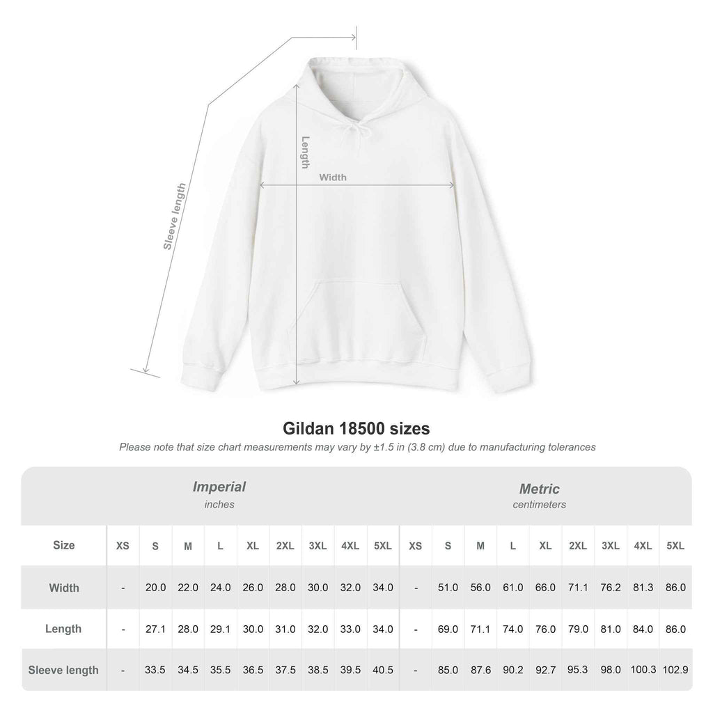 Scenic Ink Nature Hoodie — Minimal Lake & Mountains Graphic