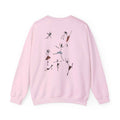 Ballet Dancers Crewneck Sweatshirt — Minimal Sketch Dance Graphic