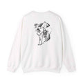 Camel & Pyramid Crewneck Sweatshirt – Desert Sketch Graphic Crew