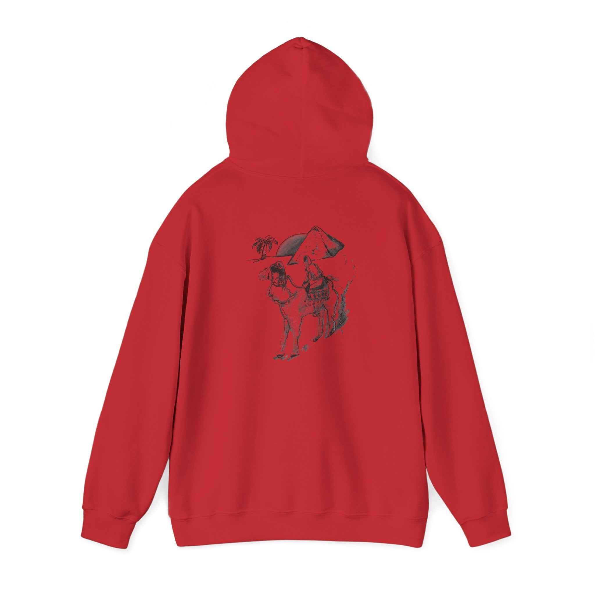 Camel Sketch Hoodie — Eastern Graphic Pullover