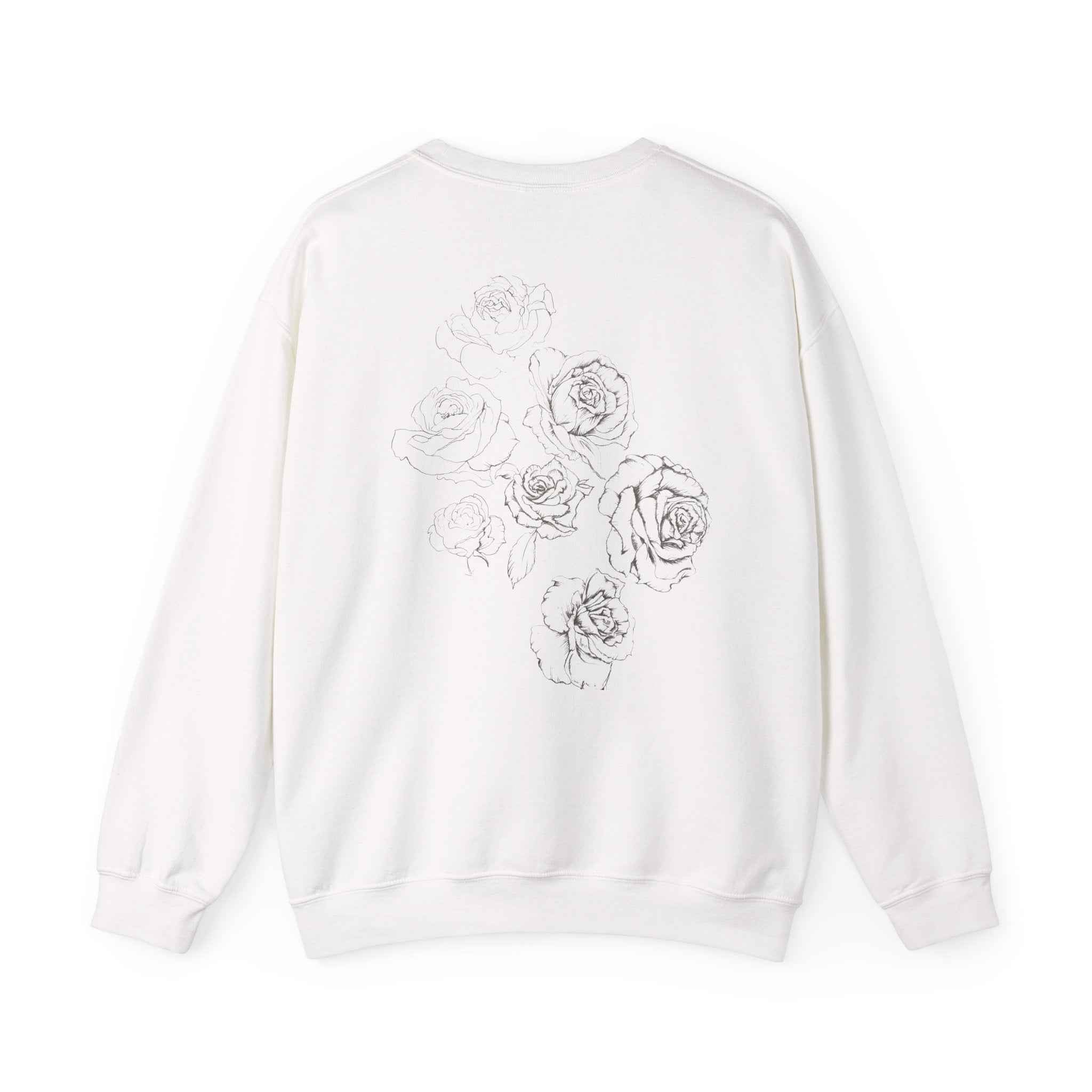 Rose Sketch Crewneck Sweatshirt — NL