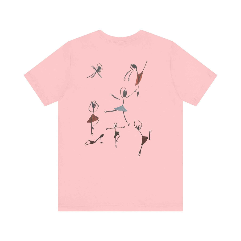 Dancer Sketch Tee — Minimal Ballet Silhouettes Graphic T-Shirt