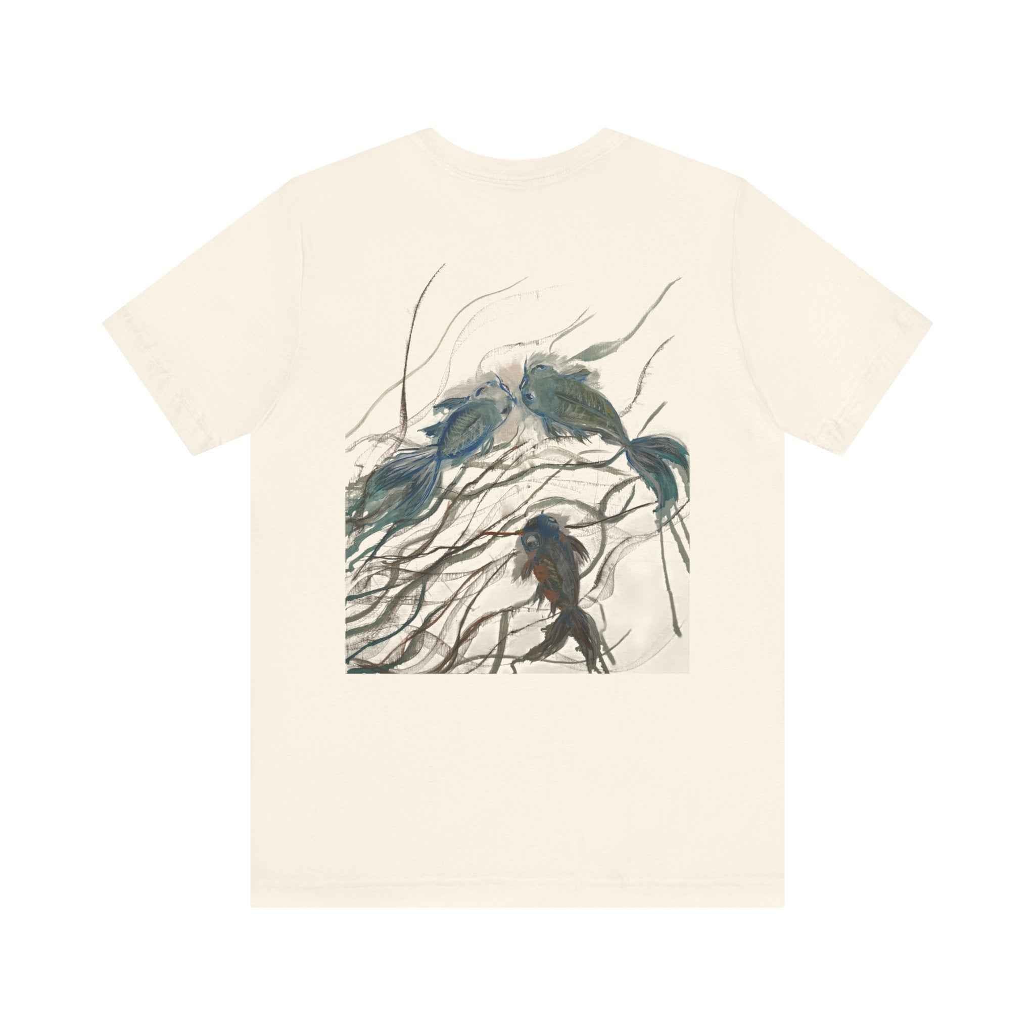 Koi Pond Tee — Artistic Watercolor Fish Graphic T-Shirt — NL