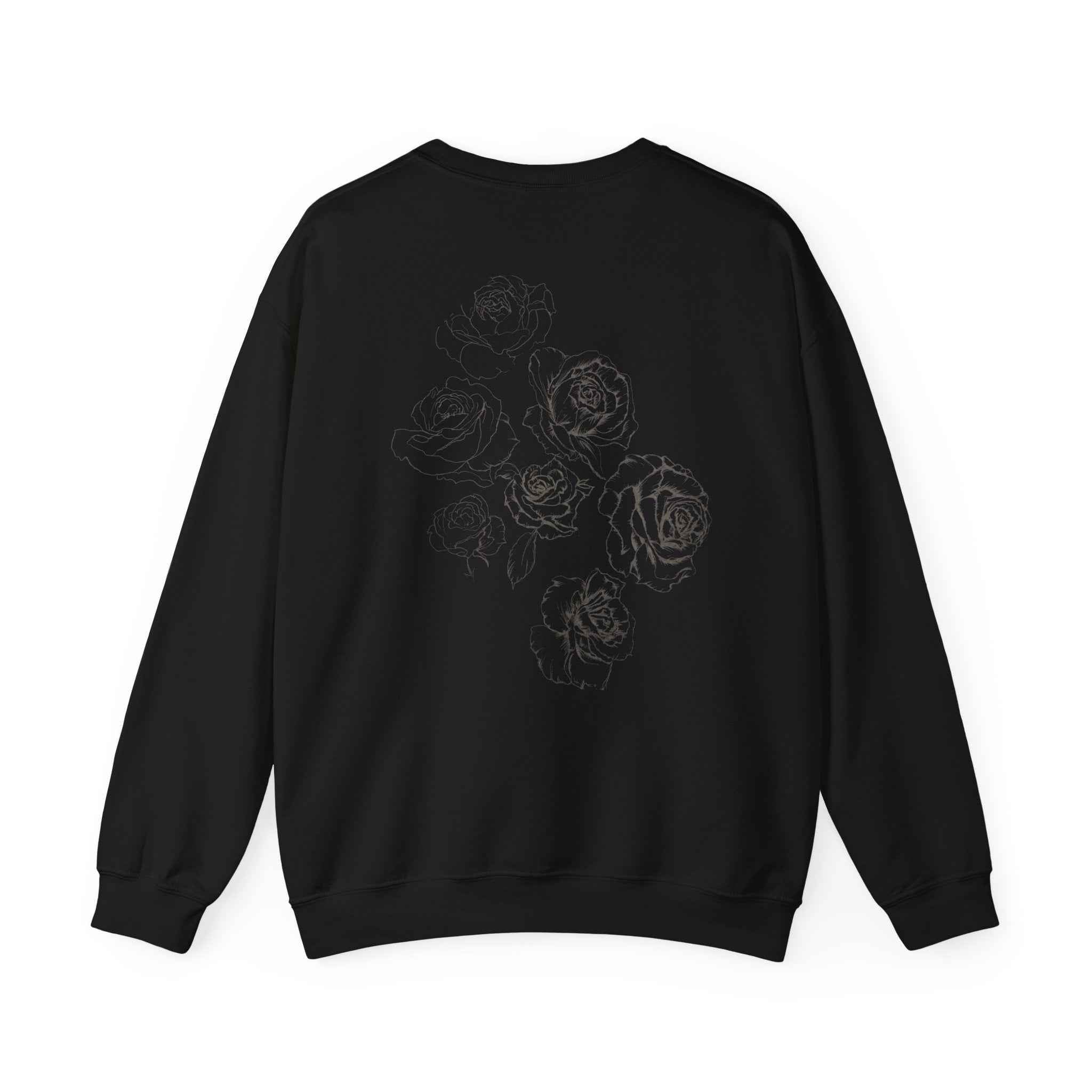 Rose Sketch Crewneck Sweatshirt — NL