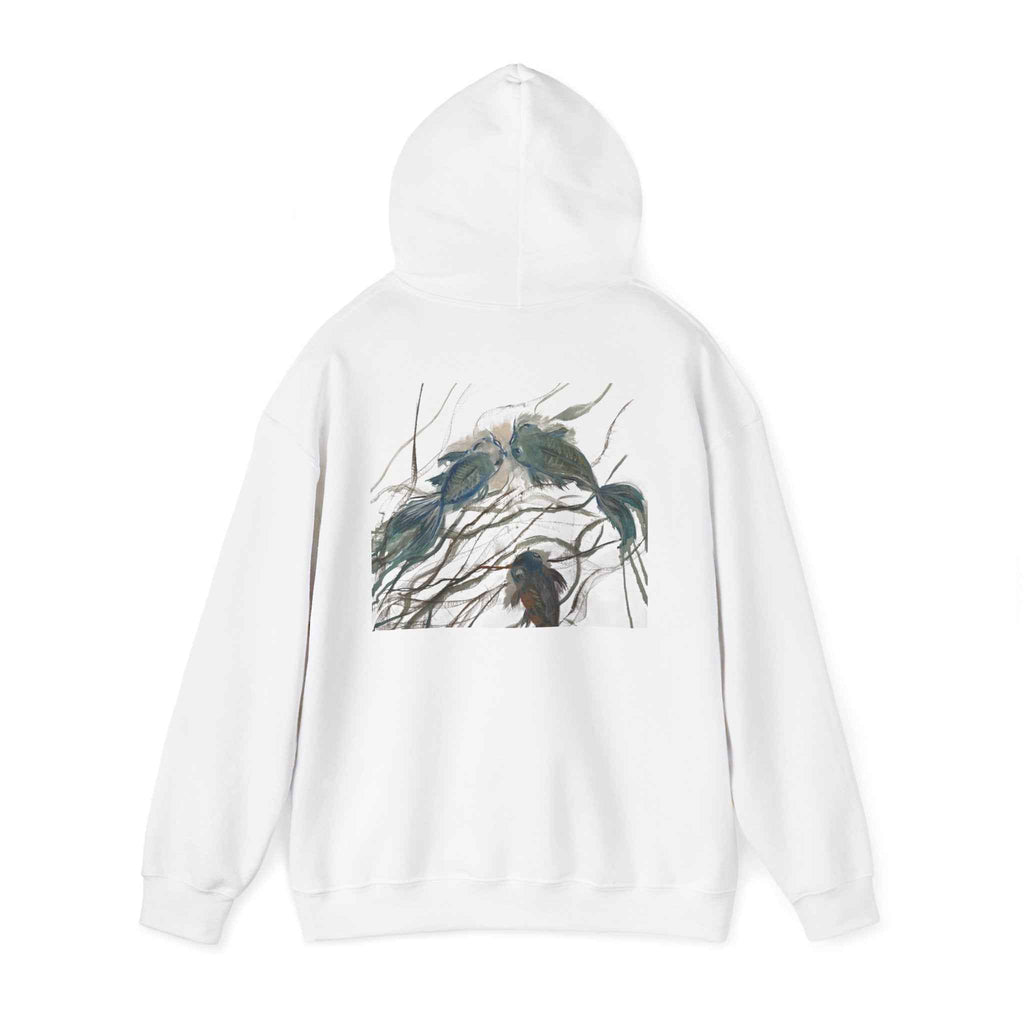 Koi Fish Swimming - Hoodie