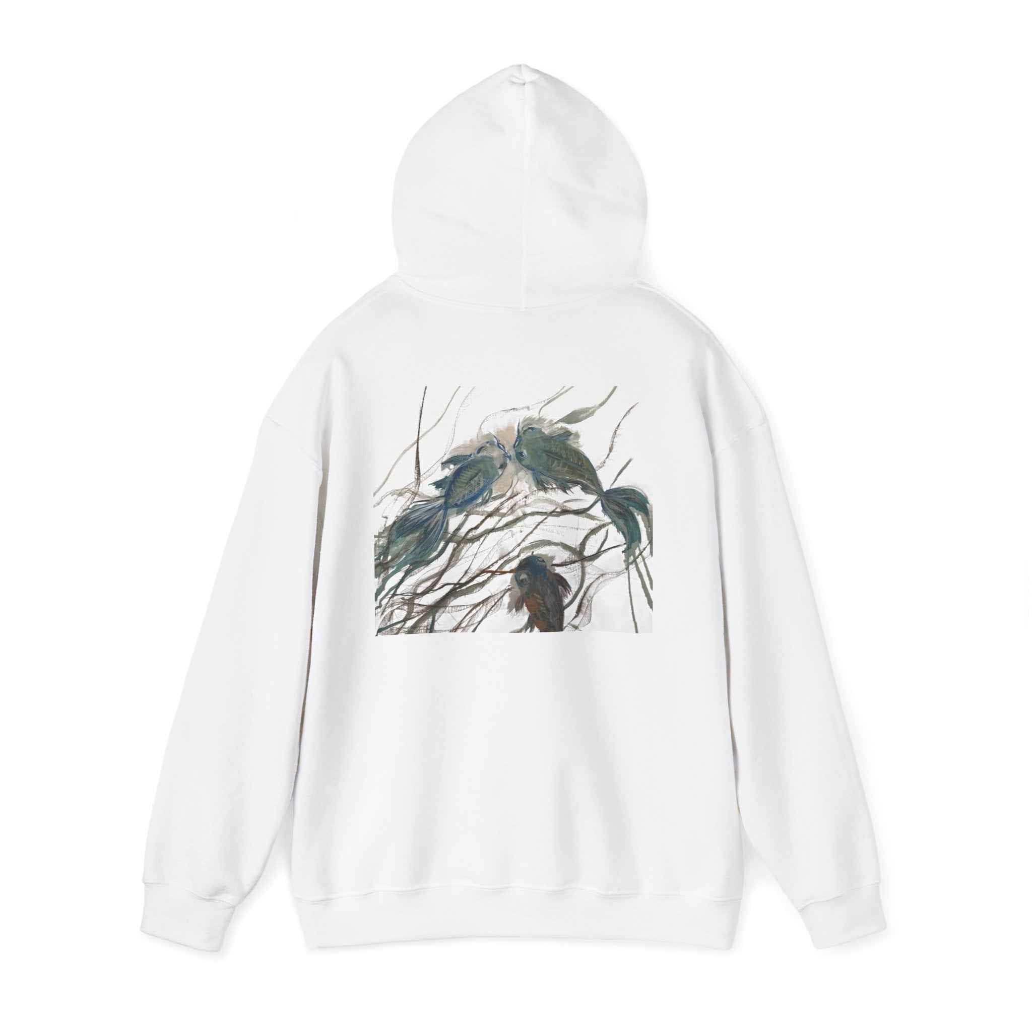 Koi Fish Swimming - Hoodie