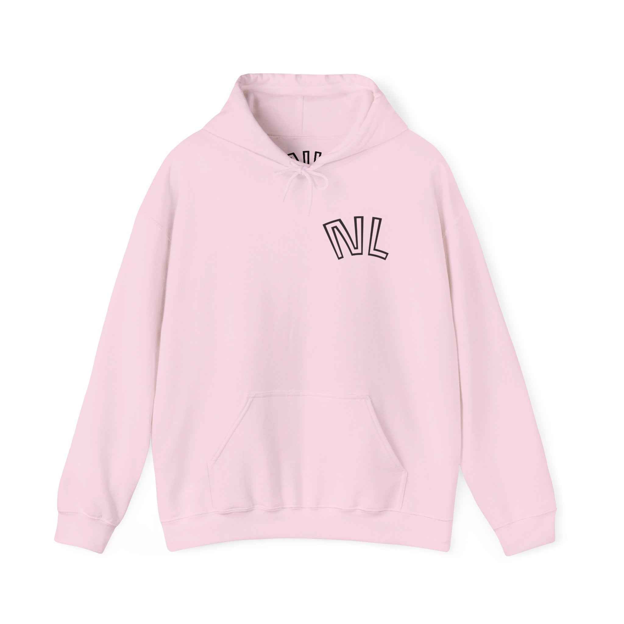 Floral Field Hoodie — Watercolor Wildflower Garden Pullover
