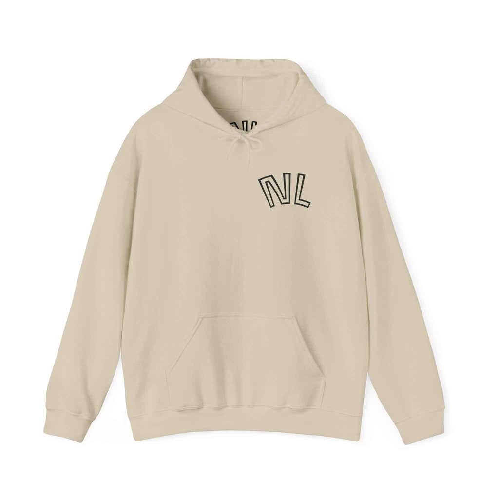 Floral Field Hoodie — Watercolor Wildflower Garden Pullover