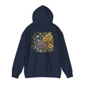 Floral Field Hoodie — Watercolor Wildflower Garden Pullover
