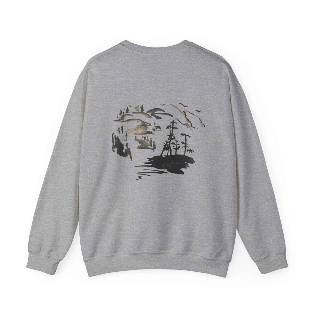 Nature Ink Crewneck Sweatshirt — Minimal NL Logo