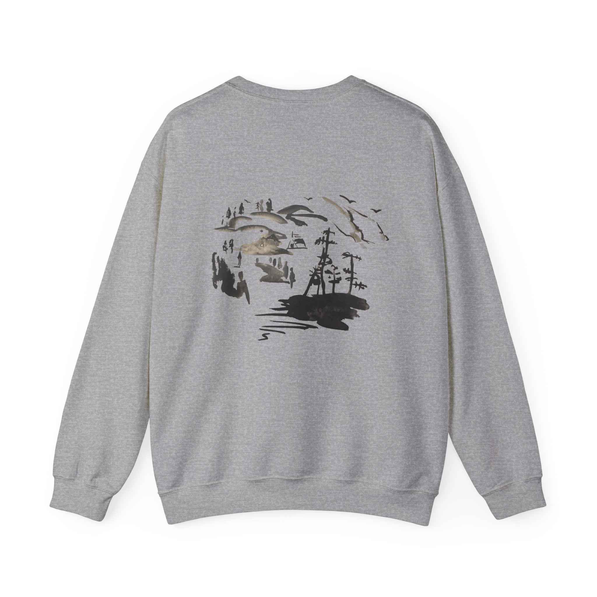 Nature Ink Crewneck Sweatshirt — Minimal NL Logo