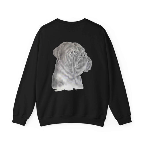 Bonzo Portrait Crewneck Sweatshirt — Realistic Dog Art Pullover
