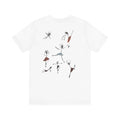 Dancer Sketch Tee — Minimal Ballet Silhouettes Graphic T-Shirt
